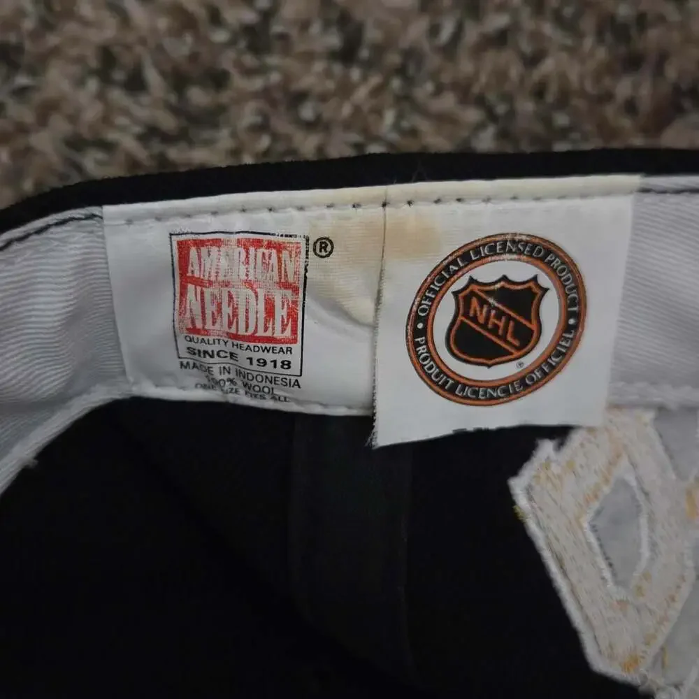 American Needle Boston Bruins Vintage 90s NHL Snapback Hat